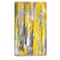 Designart - Grey and Yellow Abstract Pattern - Abstract Canvas Print